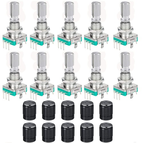 10pcs ec11 rotary encoder - ec11, encoder,360