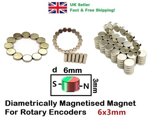 Rotary encoder 6mm dia 4mm - encoder, x
