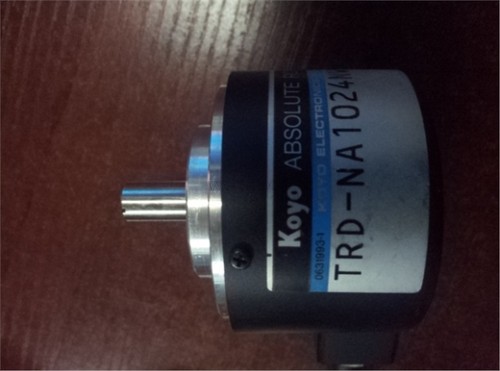Used absolute rotary encoder - used,